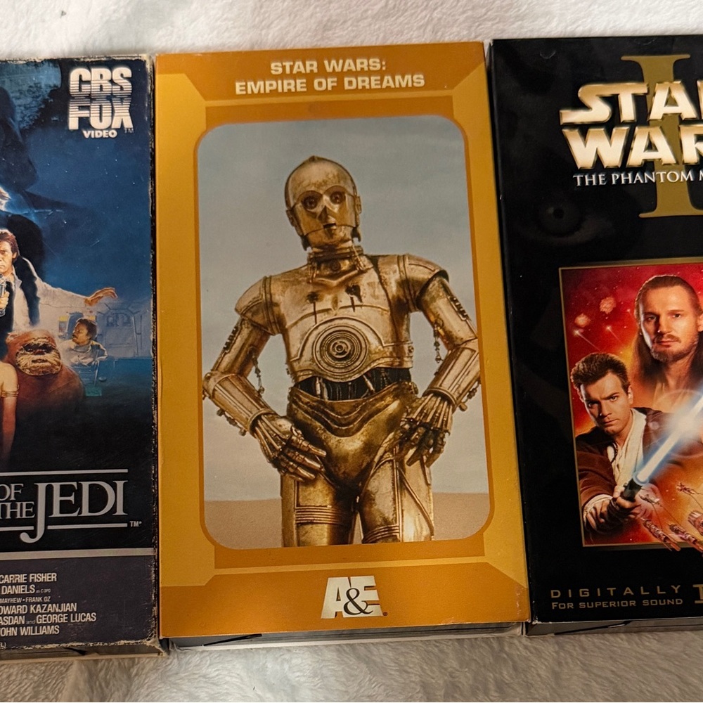 Star Wars: Empire of Dreams DVD, the phantom menace and the return of the Jedi